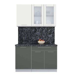 ГОТОВАЯ КУХНЯ ПЛАСТИК 1,3Б (ЗЕФИРНЫЙ/ ШТОРМ)