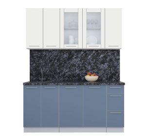 ГОТОВАЯ КУХНЯ ПЛАСТИК 1,7Б (ЗЕФИРНЫЙ/ АРКТИЧЕСКИЙ)