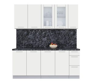 ГОТОВАЯ КУХНЯ ПЛАСТИК 1,9Б (ЗЕФИРНЫЙ/ ЗЕФИРНЫЙ)