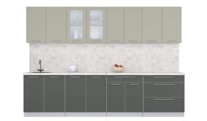 ГОТОВАЯ КУХНЯ ПЛАСТИК 3,1Б (ЛАТТЕ/ ШТОРМ)