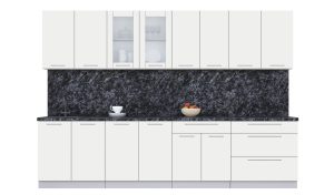 ГОТОВАЯ КУХНЯ ПЛАСТИК 3,1Б (ЗЕФИРНЫЙ/ ЗЕФИРНЫЙ)