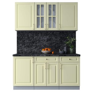 ГОТОВАЯ КУХНЯ ШАТО SOFT-TOUCH 1,6А (КАШЕМИР/ КАШЕМИР)