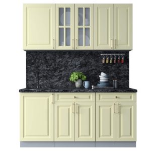 ГОТОВАЯ КУХНЯ ШАТО SOFT-TOUCH 1,7А (КАШЕМИР/ КАШЕМИР)