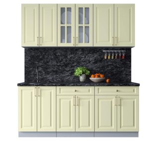 ГОТОВАЯ КУХНЯ ШАТО SOFT-TOUCH 1,9А (КАШЕМИР/ КАШЕМИР)