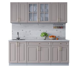 ГОТОВАЯ КУХНЯ ШАТО SOFT-TOUCH 2,0А (ЛУНА/ ЛУНА)