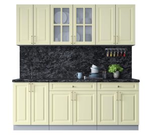 ГОТОВАЯ КУХНЯ ШАТО SOFT-TOUCH 2,1А (КАШЕМИР/ КАШЕМИР)