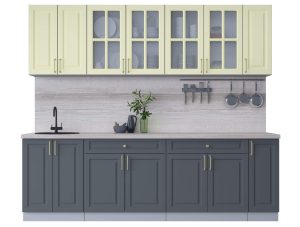 ГОТОВАЯ КУХНЯ ШАТО SOFT-TOUCH 2,5А (КАШЕМИР/ ПЕПЕЛ)