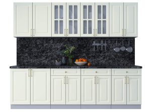 ГОТОВАЯ КУХНЯ ШАТО SOFT-TOUCH 2,6А (БЕЛЫЙ/ БЕЛЫЙ)