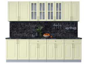 ГОТОВАЯ КУХНЯ ШАТО SOFT-TOUCH 2,6А (КАШЕМИР/ КАШЕМИР)