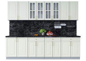 ГОТОВАЯ КУХНЯ ШАТО SOFT-TOUCH 2,7А (БЕЛЫЙ/ БЕЛЫЙ)