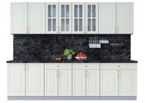 ГОТОВАЯ КУХНЯ ШАТО SOFT-TOUCH 2,8А (БЕЛЫЙ/ БЕЛЫЙ)