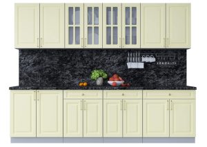 ГОТОВАЯ КУХНЯ ШАТО SOFT-TOUCH 2,8А (КАШЕМИР/ КАШЕМИР)