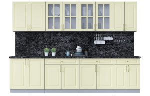 ГОТОВАЯ КУХНЯ ШАТО SOFT-TOUCH 3,0А (КАШЕМИР/ КАШЕМИР)