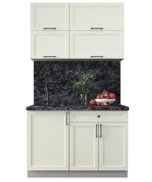 ГОТОВАЯ КУХНЯ ТРЕНД SOFT-TOUCH 1,2Б (БЕЛЫЙ/ БЕЛЫЙ)