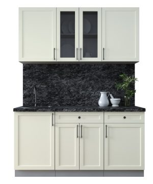 ГОТОВАЯ КУХНЯ ТРЕНД SOFT-TOUCH 1,6А (БЕЛЫЙ/ БЕЛЫЙ)