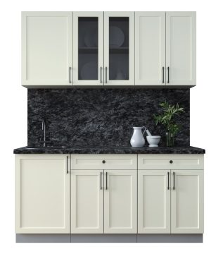 ГОТОВАЯ КУХНЯ ТРЕНД SOFT-TOUCH 1,7А (БЕЛЫЙ/ БЕЛЫЙ)