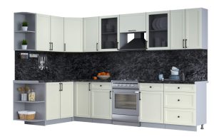 ГОТОВАЯ КУХНЯ ТРЕНД SOFT-TOUCH 1,7Х3,2 (БЕЛЫЙ/ БЕЛЫЙ)