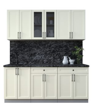 ГОТОВАЯ КУХНЯ ТРЕНД SOFT-TOUCH 1,9А (БЕЛЫЙ/ БЕЛЫЙ)