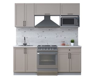 ГОТОВАЯ КУХНЯ ТРЕНД SOFT-TOUCH 2,0В (ЛУНА/ ЛУНА)