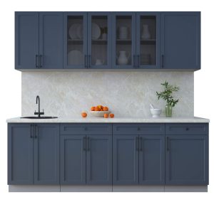 ГОТОВАЯ КУХНЯ ТРЕНД SOFT-TOUCH 2,3А (ИНДИГО/ ИНДИГО)