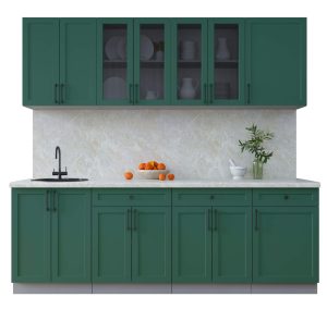 ГОТОВАЯ КУХНЯ ТРЕНД SOFT-TOUCH 2,3А (ИЗУМРУД/ ИЗУМРУД)