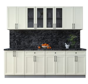 ГОТОВАЯ КУХНЯ ТРЕНД SOFT-TOUCH 2,4А (БЕЛЫЙ/ БЕЛЫЙ)