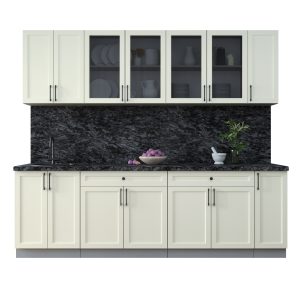 ГОТОВАЯ КУХНЯ ТРЕНД SOFT-TOUCH 2,5А (БЕЛЫЙ/ БЕЛЫЙ)