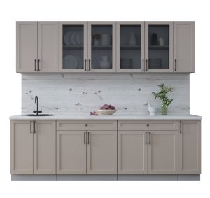 ГОТОВАЯ КУХНЯ ТРЕНД SOFT-TOUCH 2,5А (ЛУНА/ ЛУНА)