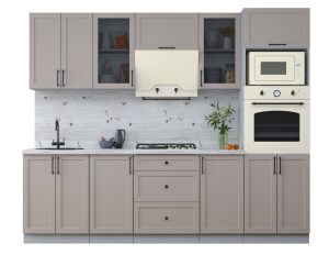 ГОТОВАЯ КУХНЯ ТРЕНД SOFT-TOUCH 2,6В (ЛУНА/ ЛУНА)