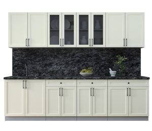 ГОТОВАЯ КУХНЯ ТРЕНД SOFT-TOUCH 2,8А (БЕЛЫЙ/ БЕЛЫЙ)