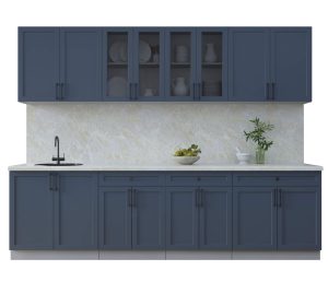 ГОТОВАЯ КУХНЯ ТРЕНД SOFT-TOUCH 2,8А (ИНДИГО/ ИНДИГО)