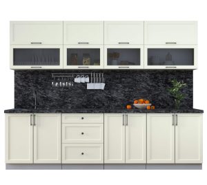 ГОТОВАЯ КУХНЯ ТРЕНД SOFT-TOUCH 2,8Б (БЕЛЫЙ/ БЕЛЫЙ)