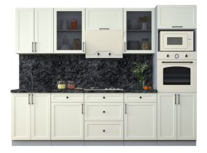 ГОТОВАЯ КУХНЯ ТРЕНД SOFT-TOUCH 2,8В (БЕЛЫЙ/ БЕЛЫЙ)