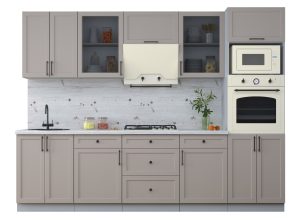 ГОТОВАЯ КУХНЯ ТРЕНД SOFT-TOUCH 2,8В (ЛУНА/ ЛУНА)