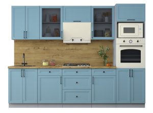 ГОТОВАЯ КУХНЯ ТРЕНД SOFT-TOUCH 2,8В (ОКЕАН/ ОКЕАН)