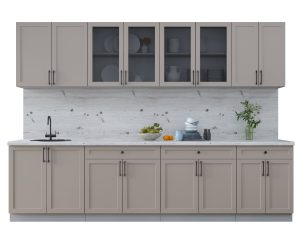 ГОТОВАЯ КУХНЯ ТРЕНД SOFT-TOUCH 3.0А (ЛУНА/ ЛУНА)