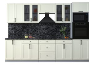 ГОТОВАЯ КУХНЯ ТРЕНД SOFT-TOUCH 3,0В (БЕЛЫЙ/ БЕЛЫЙ)