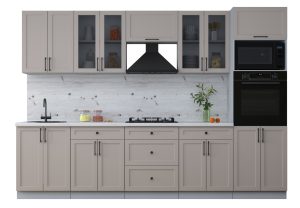 ГОТОВАЯ КУХНЯ ТРЕНД SOFT-TOUCH 3,0В (ЛУНА/ ЛУНА)