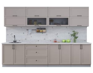 ГОТОВАЯ КУХНЯ ТРЕНД SOFT-TOUCH 3,1Б (ЛУНА/ ЛУНА)