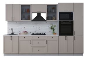 ГОТОВАЯ КУХНЯ ТРЕНД SOFT-TOUCH 3,2В (ЛУНА/ ЛУНА)