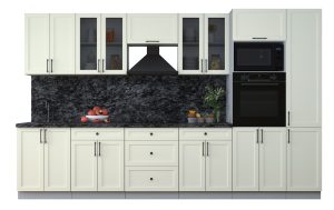 ГОТОВАЯ КУХНЯ ТРЕНД SOFT-TOUCH 3,4В (БЕЛЫЙ/ БЕЛЫЙ)