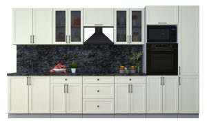 ГОТОВАЯ КУХНЯ ТРЕНД SOFT-TOUCH 3,6В (БЕЛЫЙ/ БЕЛЫЙ)