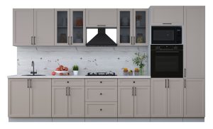 ГОТОВАЯ КУХНЯ ТРЕНД SOFT-TOUCH 3,6В (ЛУНА/ ЛУНА)