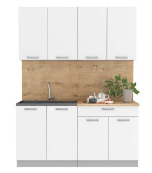 ГОТОВАЯ КУХНЯ ЛАЙТ 1,6 (БЕЛЫЙ/ БЕЛЫЙ)